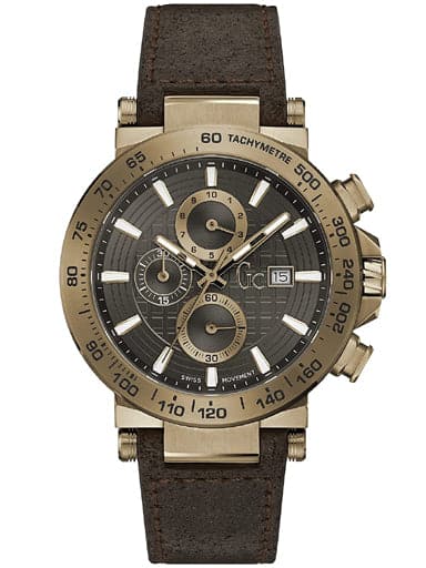 GC URBANCODE CHRONO LEATHER Y37001G5 - Kamal Watch Company