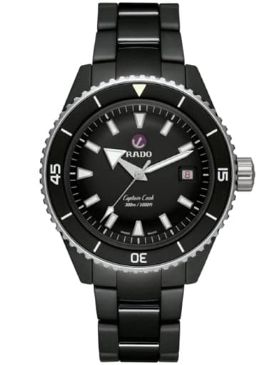 RADO Captain Cook High-Tech Ceramic Diver R32129152 - Kamal Watch Company