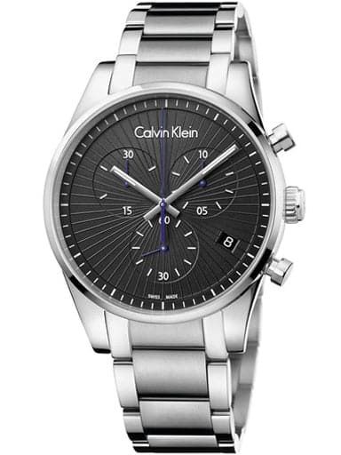 Calvin Klein Mens Chronograph Quartz Watch With Stainless Steel Strap K8S27141