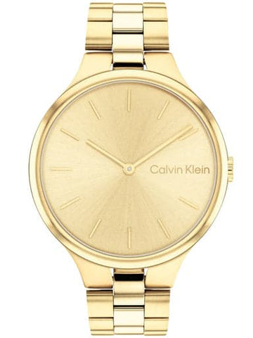 Calvin Klein Gold Stainless Steel Women's Watch 25200126 - Kamal Watch Company