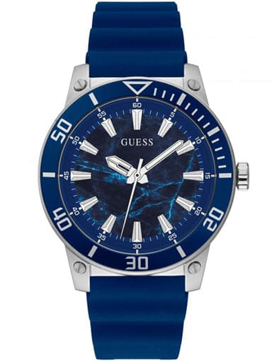 Guess Analog Blue Dial Men'S Watch Gw0420G1