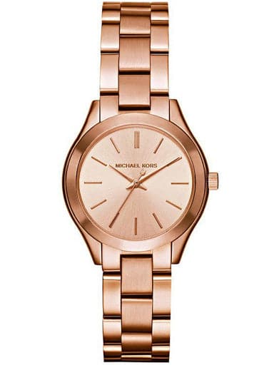 Michael Kors Watches Mini Slim Runway Three-Hand Watch MK3513 - Kamal Watch Company