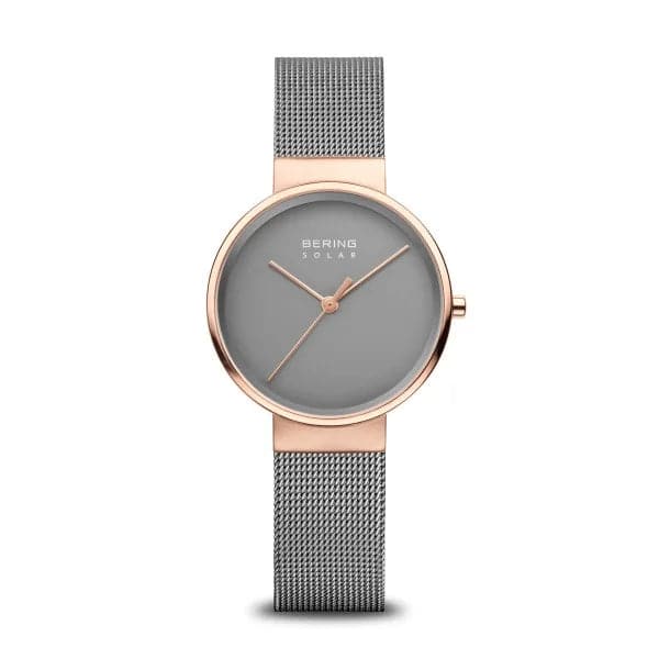 BERING Solar | polished/brushed rose gold | 14331-369