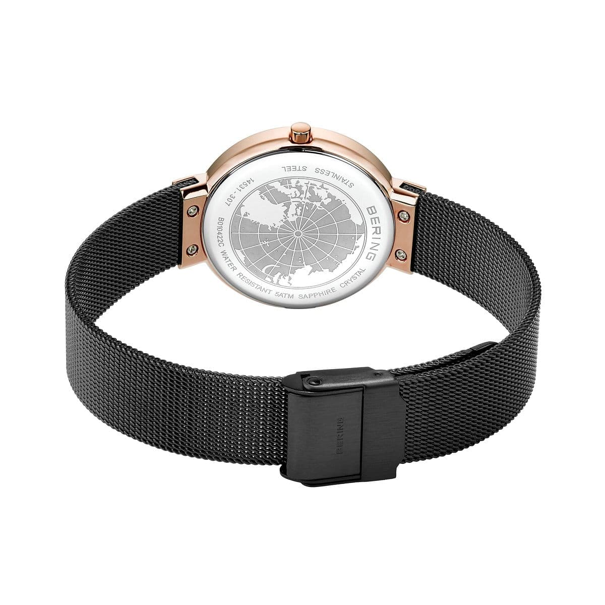 BERING Classic | polished/brushed rose gold | 14531-166 - Kamal Watch Company