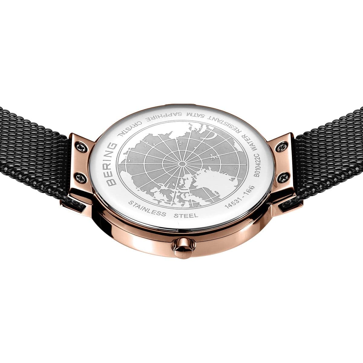 BERING Classic | polished/brushed rose gold | 14531-166 - Kamal Watch Company