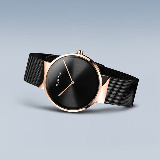 BERING Classic | polished/brushed rose gold | 14539-166 - Kamal Watch Company