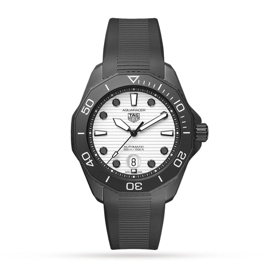 TAG HEUER Night Diver Aquaracer Calibre 5 43mm Mens Watch WBP201D.FT6197 - Kamal Watch Company