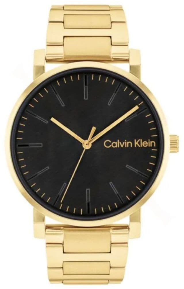 Calvin Klein Ck Slate Black Dial Stainless Steel Analog Watch for Men - 25200257