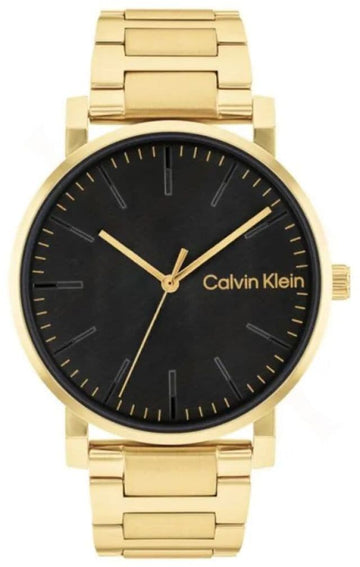 Calvin Klein Ck Slate Black Dial Stainless Steel Analog Watch for Men - 25200257