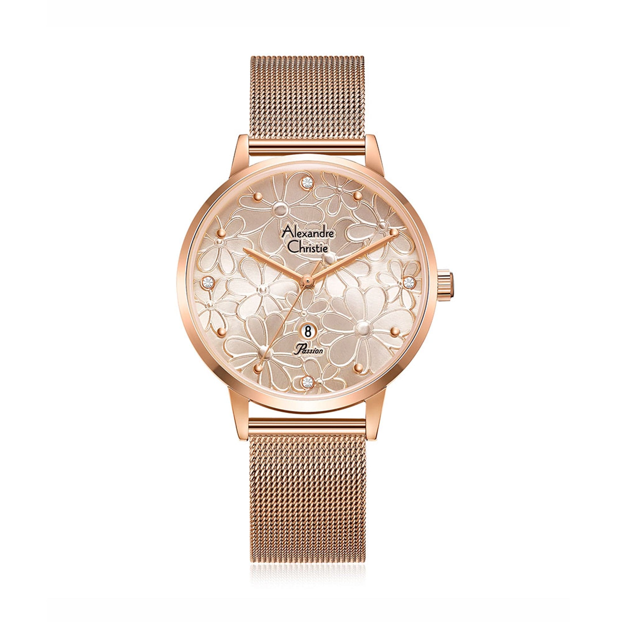 AC 2958 LDB Passion Analog Watch For Women -Luxury Gold