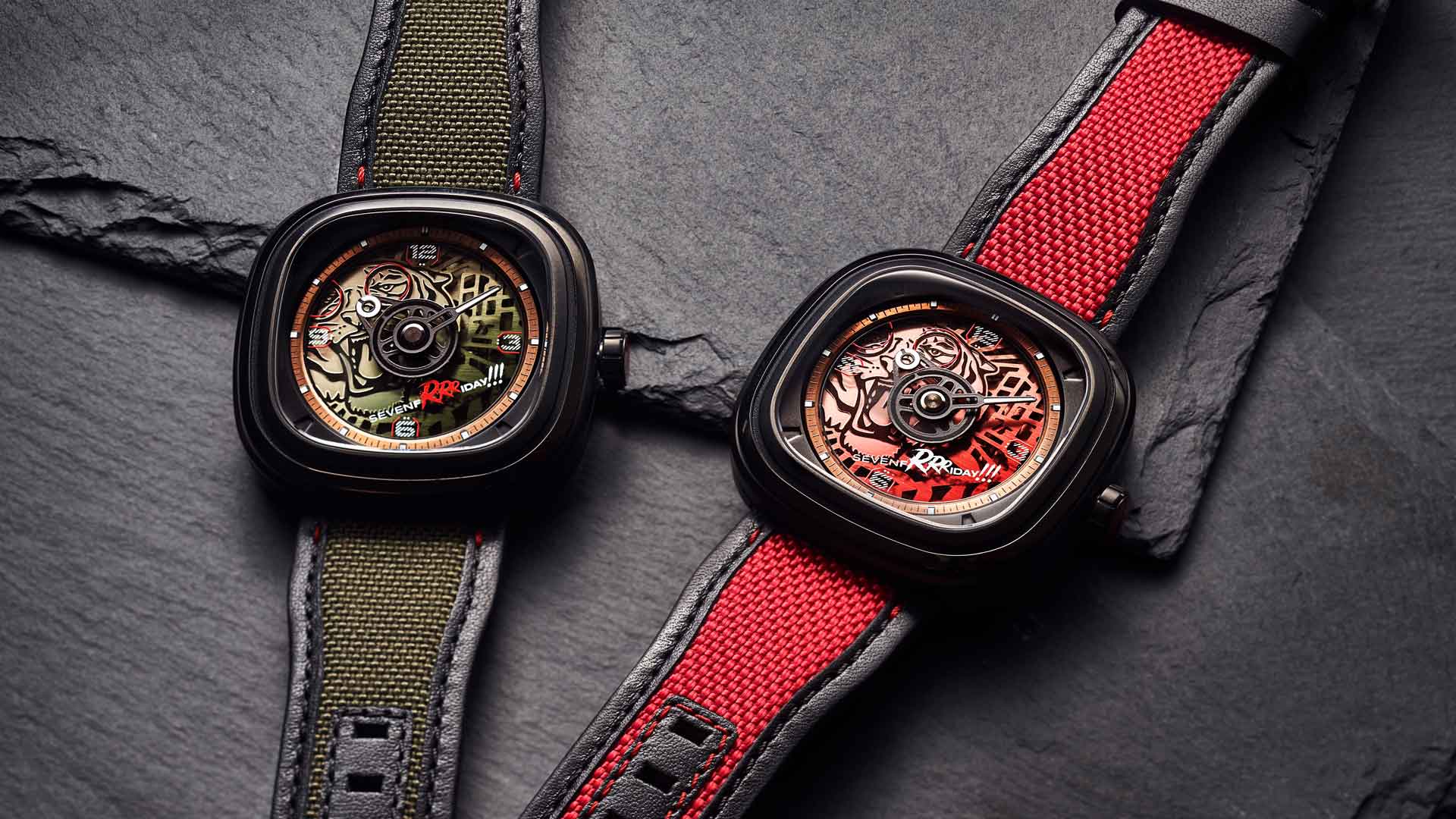 SEVENFRIDAY T3/05 RED TIGER - Kamal Watch Company