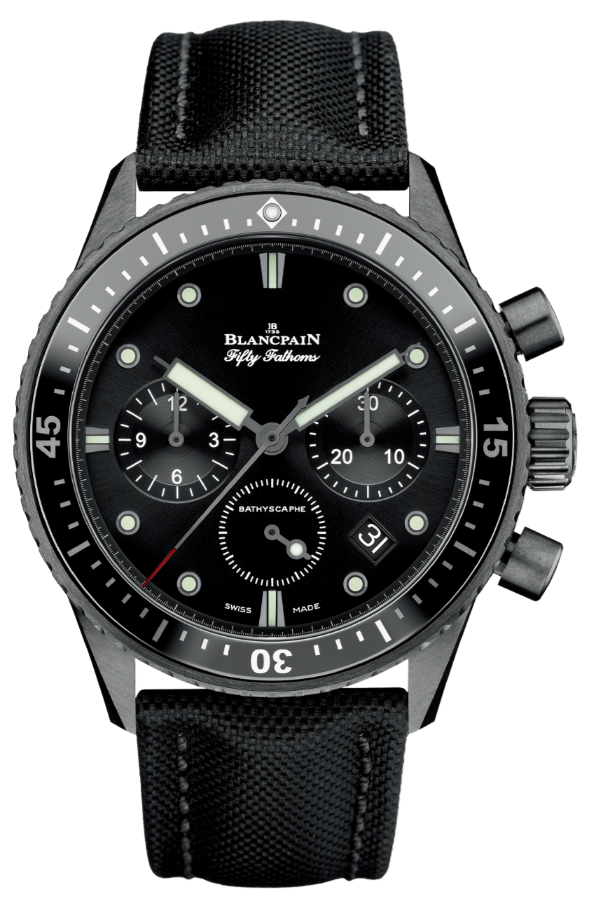 BLANCPAIN Fifty Fathoms BATHYSCAPHE CHRONOGRAPHE FLYBACK 5200 0130 B52A - Kamal Watch Company