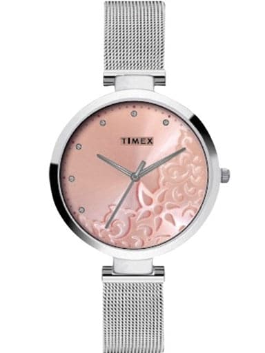 Timex Fashion Pink Dial Women Watch Tw000X217