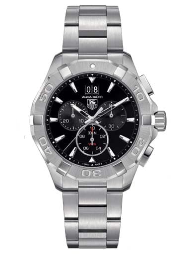 Tag Heuer Aquaracer Chronograph Black Dial Men'S Watch Cay1110.Ba0927