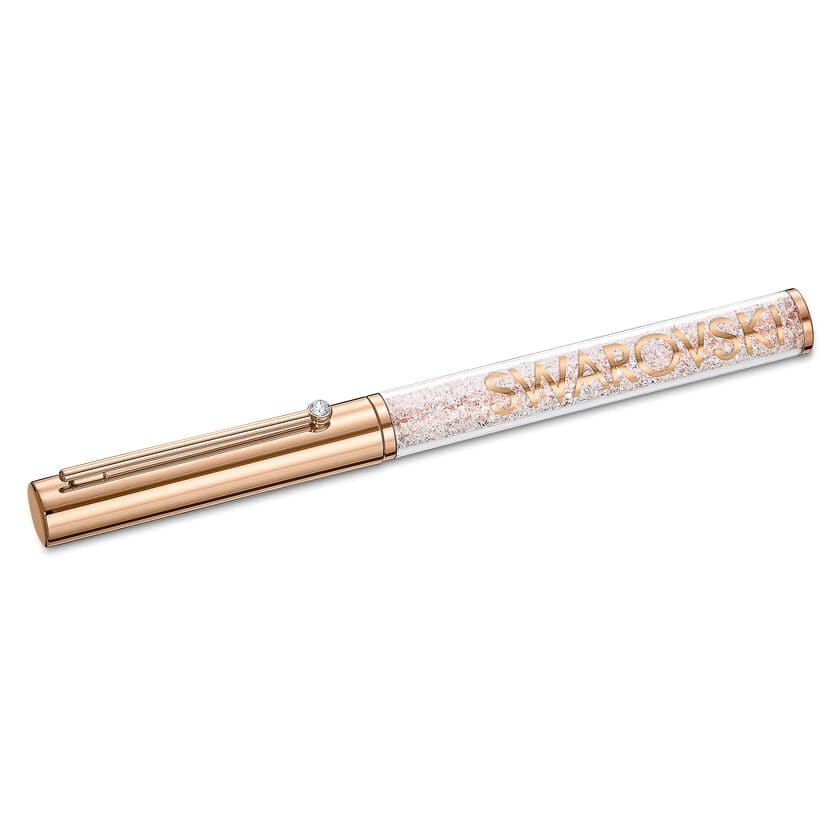 Swarovski Crystalline Gloss Ballpoint Pen Rose, Rose-gold tone plated 5568753