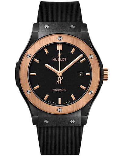 Hublot Classic Fusion Ceramic King Gold 38 mm Midsize Watch - Kamal Watch Company