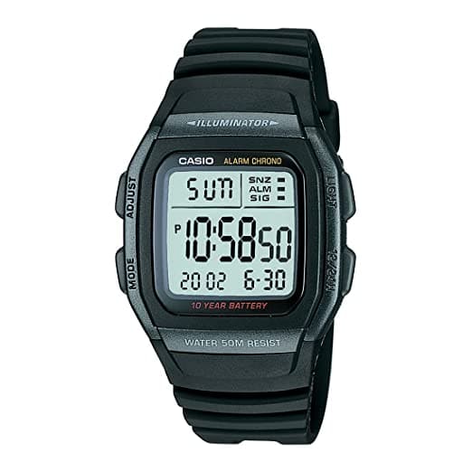 YOUTH W-96H-1BVDF - D054 Black Digital - Unisex Watch - Kamal Watch Company