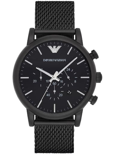 Emporio Armani Men's Sport Chronograph Stainless Steel Bracelet Watch - Kamal Watch Company