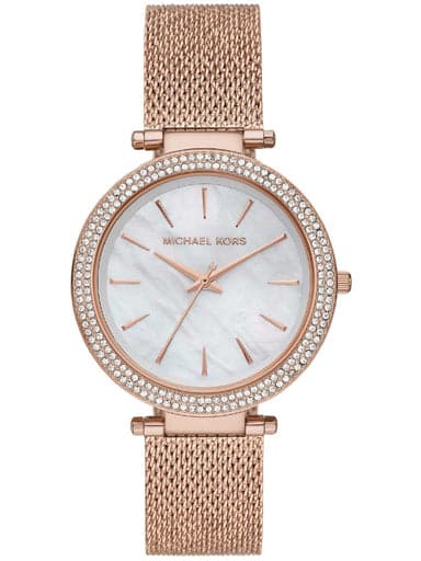 Michael Kors Analog White Dial Women's Watch-MK4519 - Kamal Watch Company