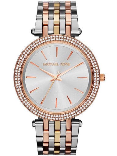 Michael Kors Analogue Silver Dial Women'S Watch