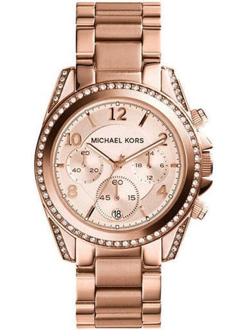 Michael Kors Analog Rose Gold Dial Women's Watch - MK5263I - Kamal Watch Company