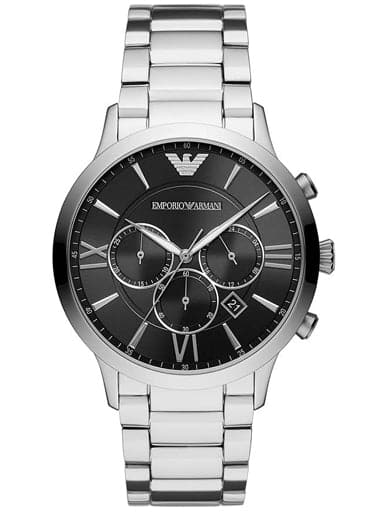 Emporio Armani Giovanni Analog Black Dial Men'S Watch