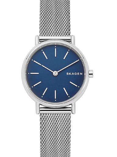 Skagen Signatur Round Analog Blue Dial Ladies Watch