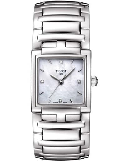 Tissot Evocation Diamond Quartz Steel Ladies Watch - Kamal Watch Company