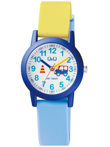 Q&Q Analog Multi-Colour Dial Girl's Watch