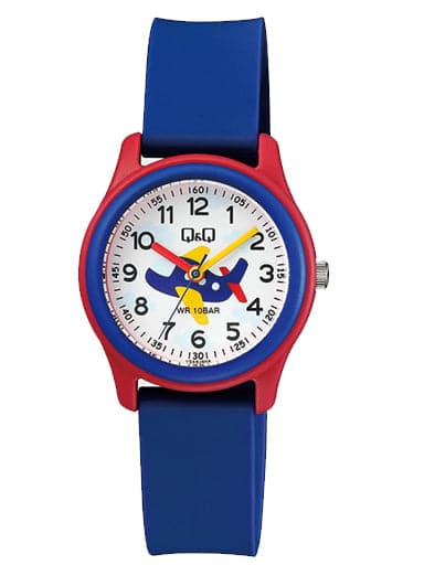 Q&Q Analog Multi-Colour Dial Kid'S Watch