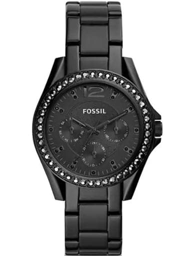 Fossil Riley Analog Black Dial Women's Watch - Kamal Watch Company