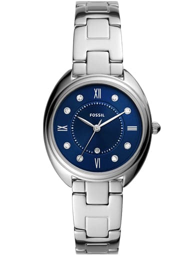 Gabby Three-Hand Date Stainless Steel Watch