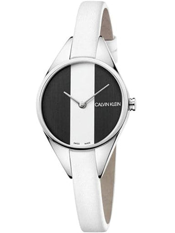 CALVIN KLEIN Rebel Quartz Black and White Dial K8P231L1 - Kamal Watch Company