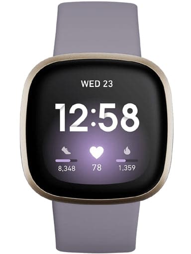 FITBIT VERSA 3 THISTLE/SOFT GOLD - Kamal Watch Company