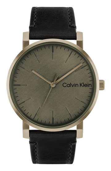 Calvin Klein Slate Quartz Grey Round Dial Mens Watch - 25200263