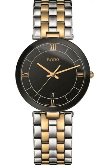 Rado Florence Quartz Black Dial Watch for Men - Kamal Watch Company