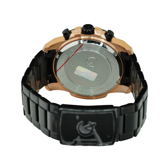 Jam Tangan Pria ALEXANDRE CHRISTIE AC 6583 MCBBRBA / Hitam RG ORIGINAL - Kamal Watch Company