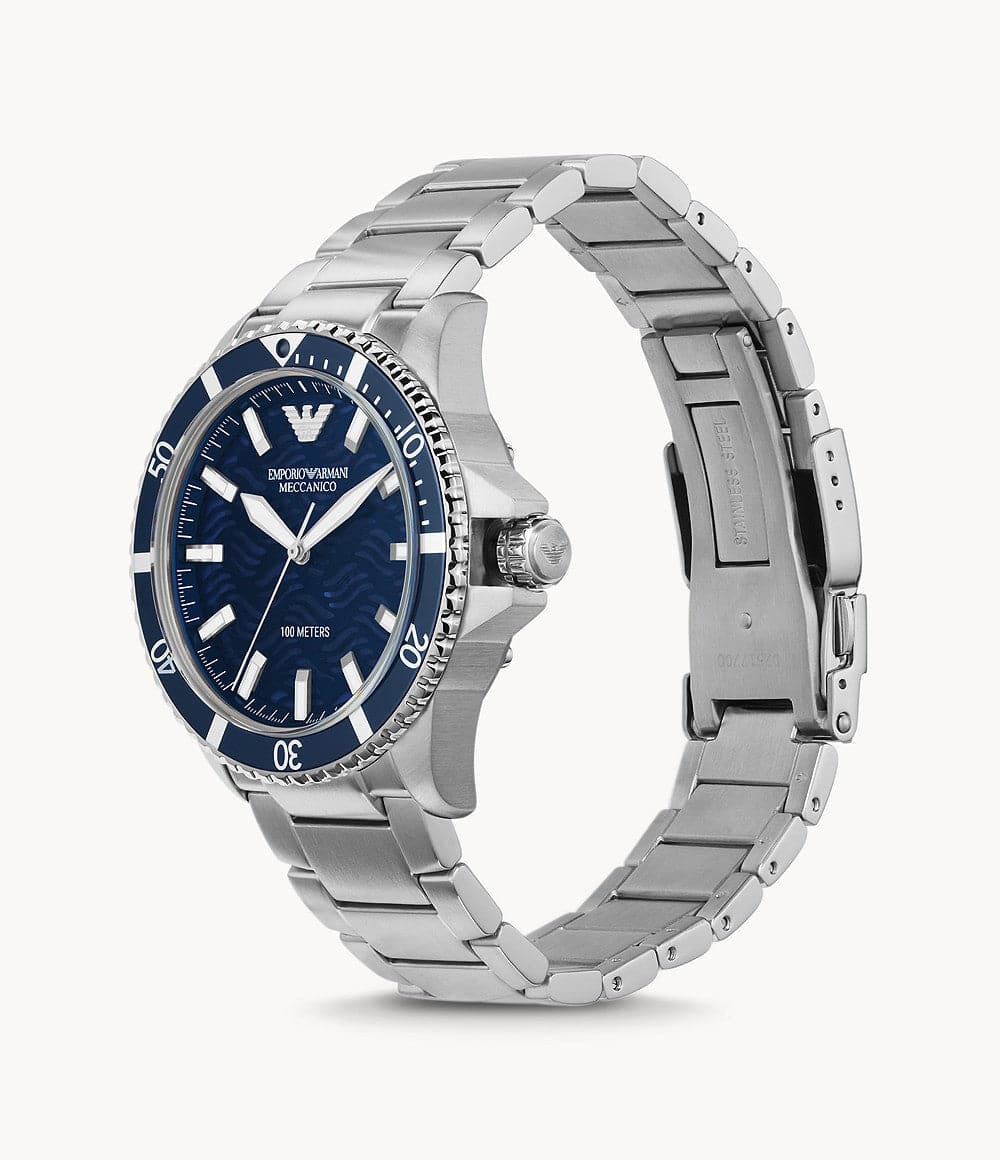 Emporio Armani Automatic Stainless Steel Watch AR60059