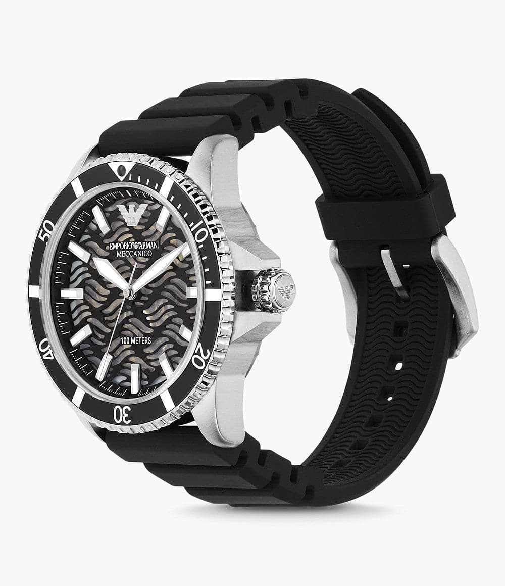 Emporio armani silicone online watch