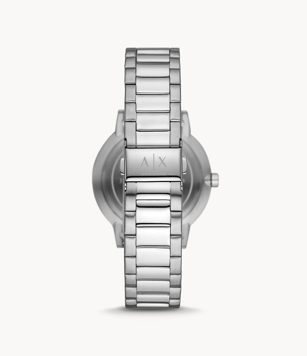 Armani Exchange Stainless AX2737 Three-Hand Steel Watch