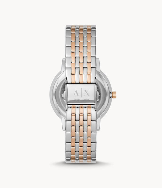 Armani Exchange Three-Hand Two-Tone Stainless Steel Watch AX5580I - Kamal Watch Company