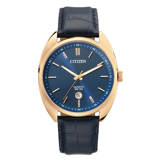 CITIZEN QUARTZ GENTS WATCH BLUE DIAL - BI5093-01L - Kamal Watch Company