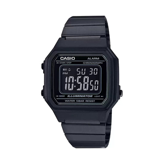 Casio Vintage Series Digital Black Dial Unisex-Adult Watch - Kamal Watch Company