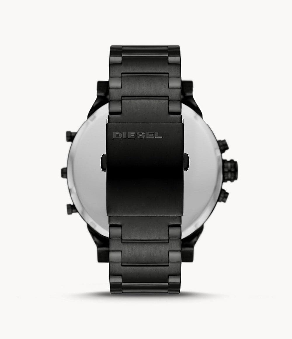 Diesel Mr. Daddy 2.0 Chronograph Black Stainless Steel Watch DZ7435 - Kamal Watch Company