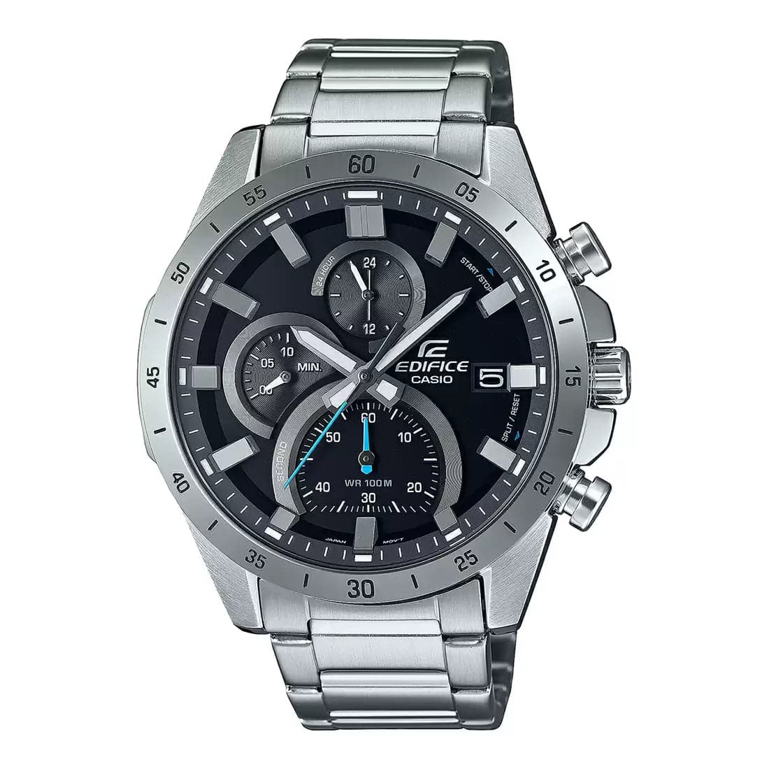 CASIO EDIFICE Silver Chronograph - Men's Watch ED512 - Kamal Watch Company