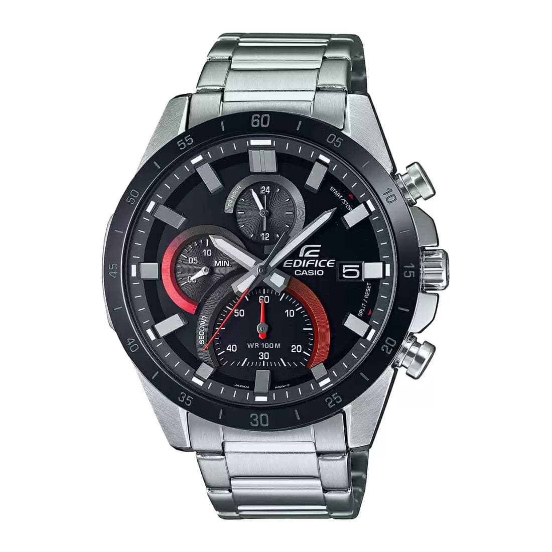 CASIO EDIFICE Silver Chronograph - Men's Watch ED513 - Kamal Watch Company