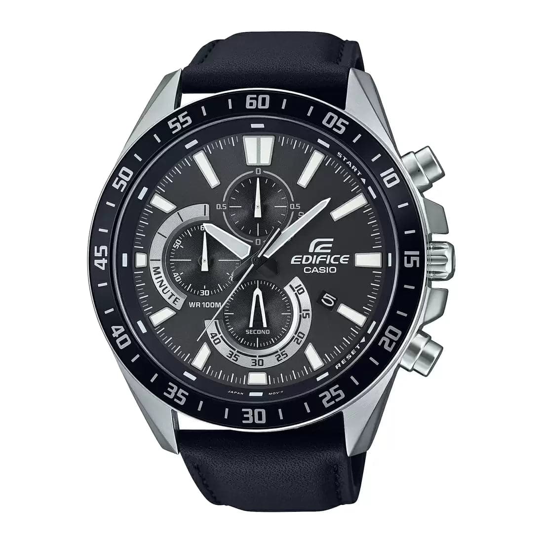 Casio Edifice Black Chronograph - Men'S Watch Ed534