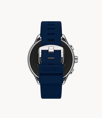 FOSSIL Gen 6 Wellness Edition Smartwatch Navy Silicone FTW4070 - Kamal Watch Company