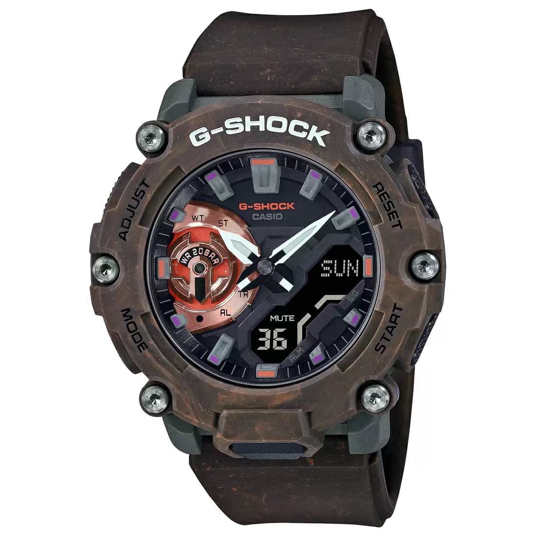 CASIO G-SHOCK Brown Carbon Core Guard - Men's Watch G1190 - Kamal Watch Company