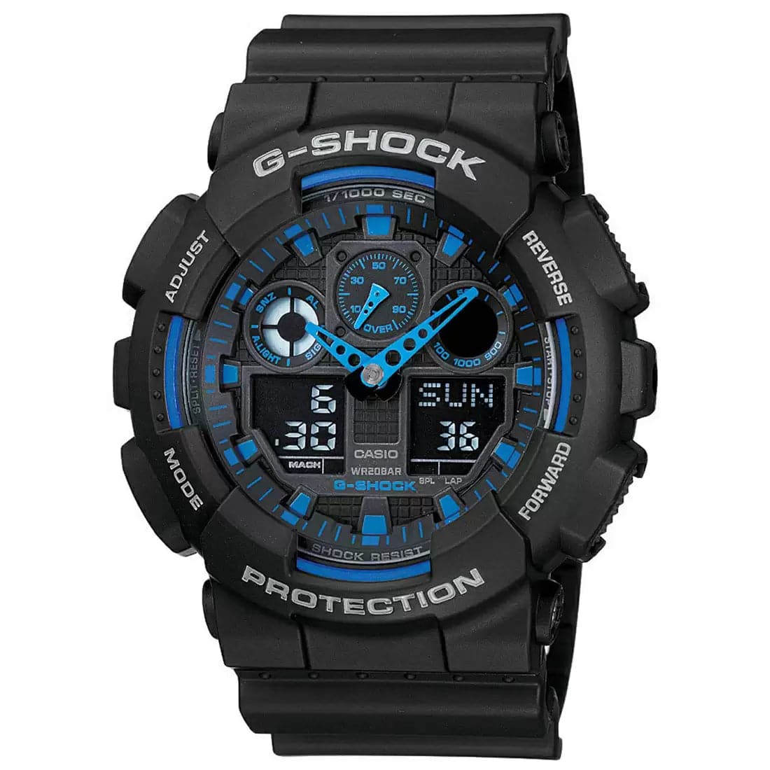 G271 Ga-100-1A2Dr Casio G-Shock Analog-Digital Men'S Watch